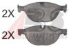 BMW 34112284065 Brake Pad Set, disc brake